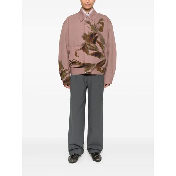 Dries Van Noten Men Veperny Bis 2368 M.W. Jacket Oros - Picture 2 of 4